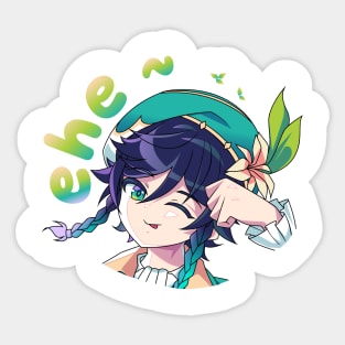 Venti ehe ~ Genshin Impact Sticker